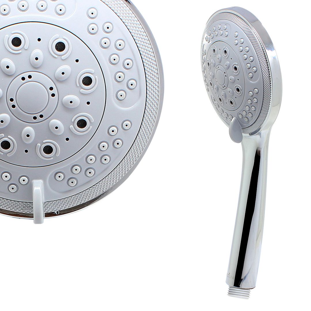 MIRA Replacement 8 Mode ABS Chrome Shower Handset • Large 12cm Head eBay